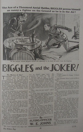 Description: Description: Biggles and the Joker